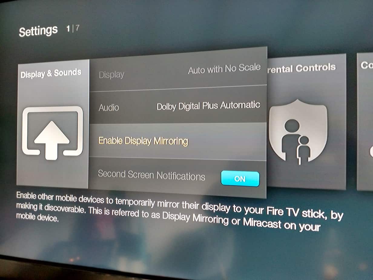 mirror for fire tv instructions