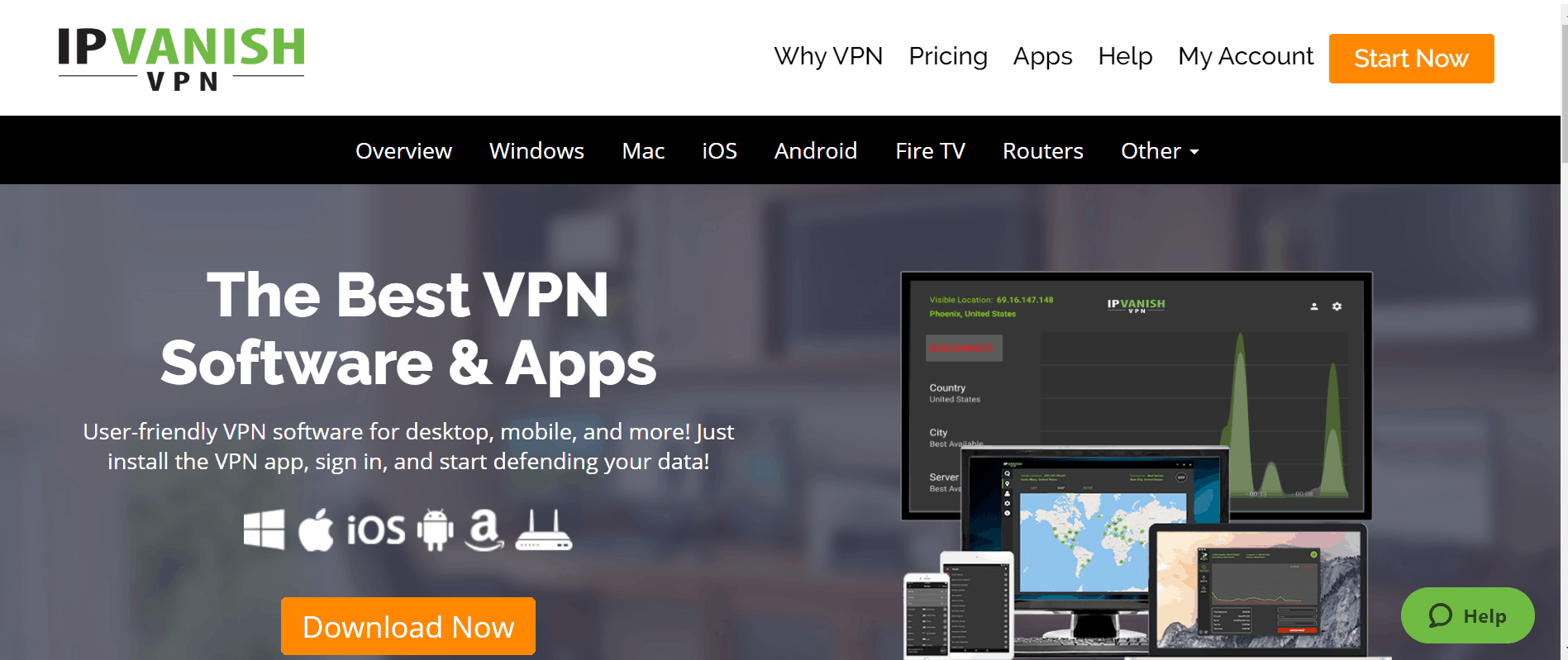 ipvanish unable to connect to the vpn server 87