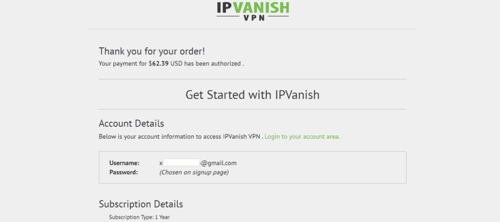 cancel ipvanish account