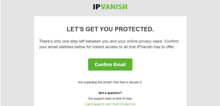 ipvanish sign up