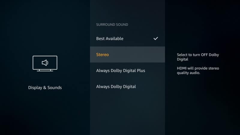how to get sound on firestick using on pc